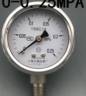 1614 不锈钢压力表.60BF..1 0Y606.. MPA.  1全2.5 -MPA00025MPA