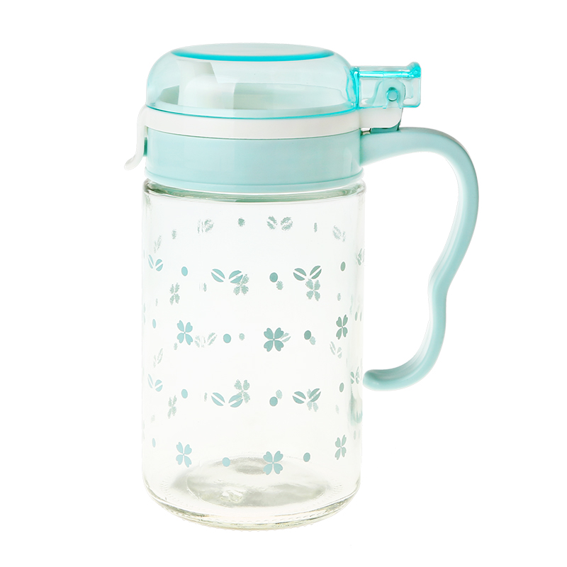 加厚玻璃油壶家用装油瓶厨房油罐壶酱油J瓶醋壶装油容器不挂油大