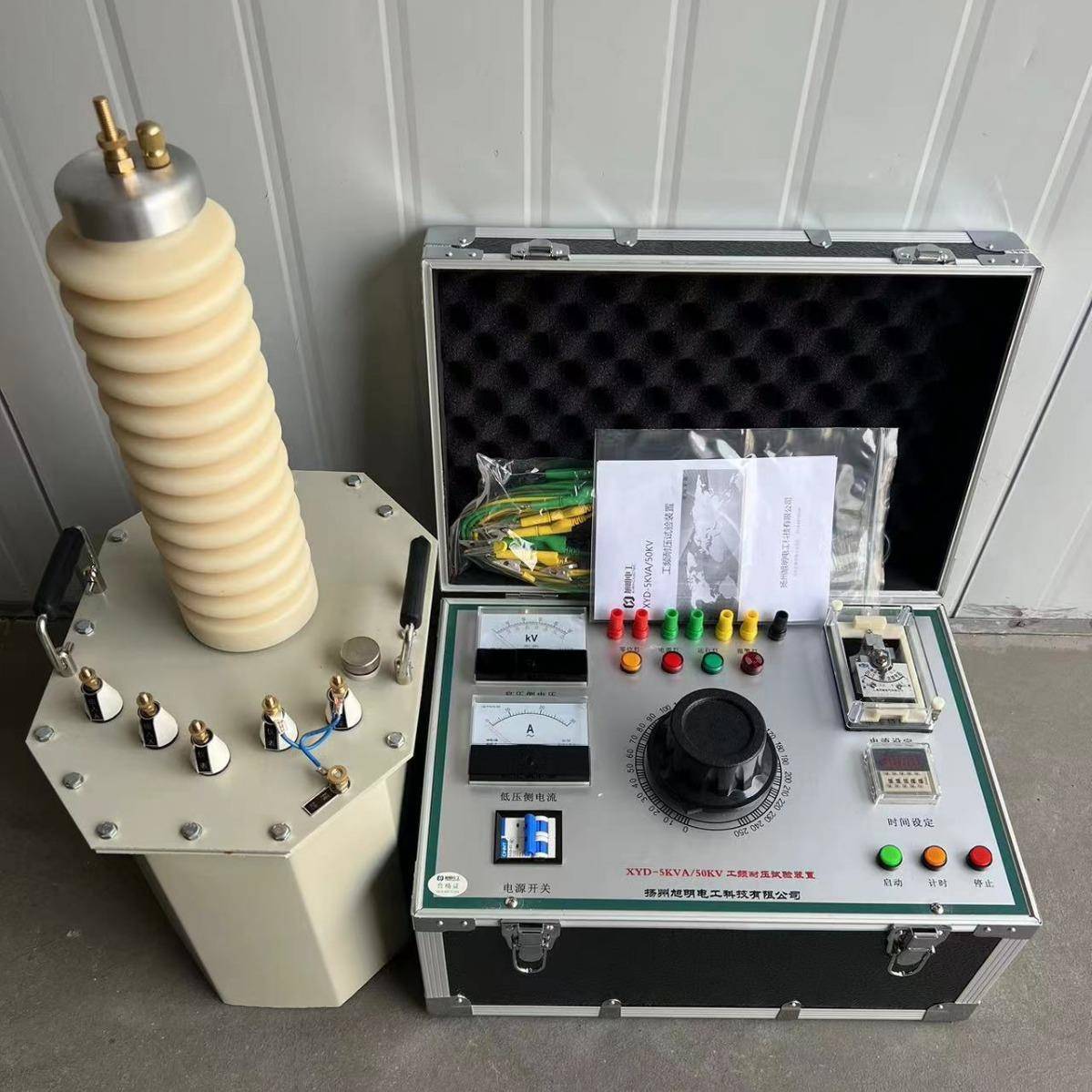 厂家推荐5KVA50KV工频耐压试验装置油浸式试验变压器