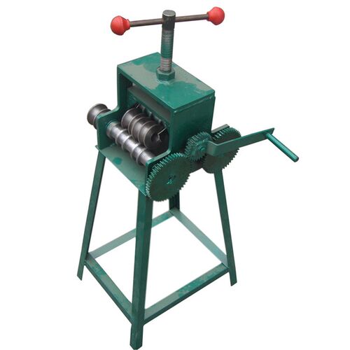 手摇弯管机38/50型弯管器弯圆弯弧工具手动折弧机方管重型打圈机
