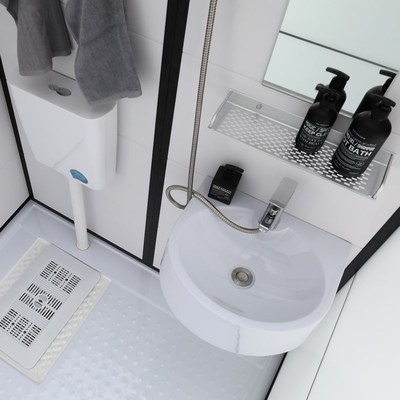 整体淋浴房一体式家用卫生间简易浴室移动集成宾馆农村沐浴洗澡间