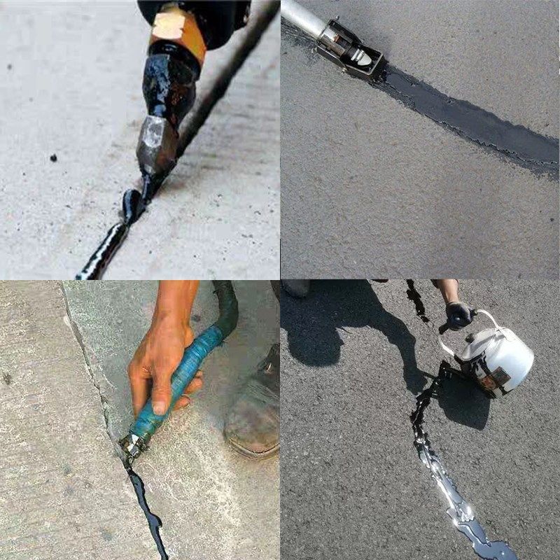路面沥青灌缝胶道路修补裂缝防水沥青填缝建筑沥青道路密封胶