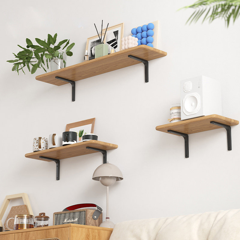 实木墙上置物架挂墙松木木板沙发后一字隔板定制板材壁挂展示架子,住宅家具,搁板/置物架/家用陈列架,淘宝优惠券,粉丝福利购,淘宝优惠卷