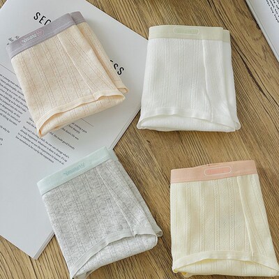 抗菌A类原棉少女孩内裤纯棉初高中生学生大童发育期三V角2024新款