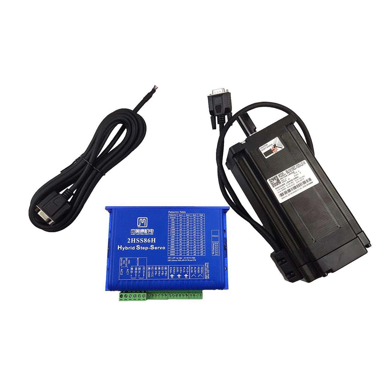 2HSS86H+86J18156EC-1000 12NM 86闭环步进电机驱动器套装