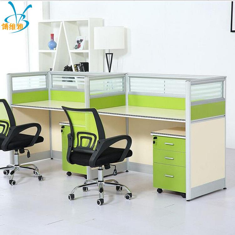 办公桌经理职员电脑桌屏风工位单人桌椅办公家具组合