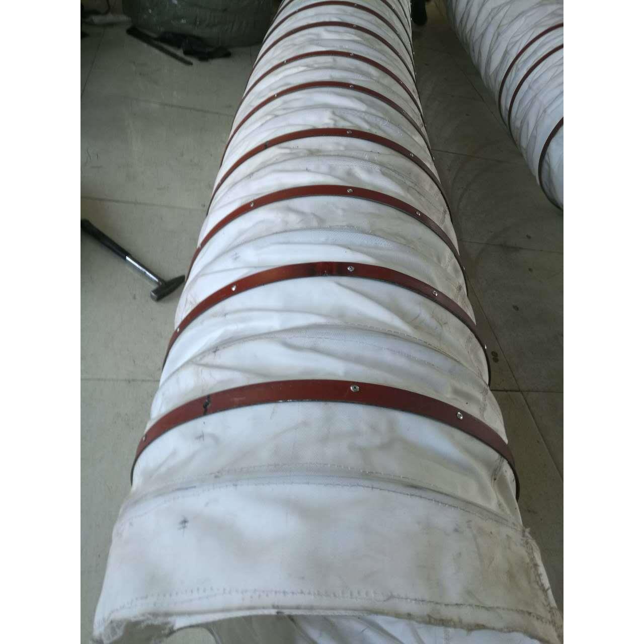 高 温帆布膨胀节，帆布伸缩软连接帆布收尘布袋，规格型号齐全