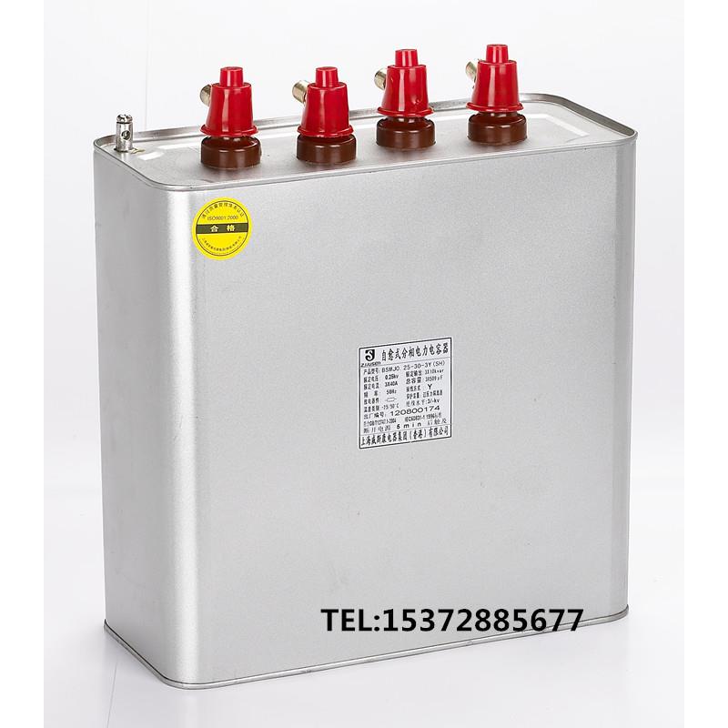 厂家直销 上海威斯康 BSMJ0.25-5-3Y 分相补偿并联电力电容器
