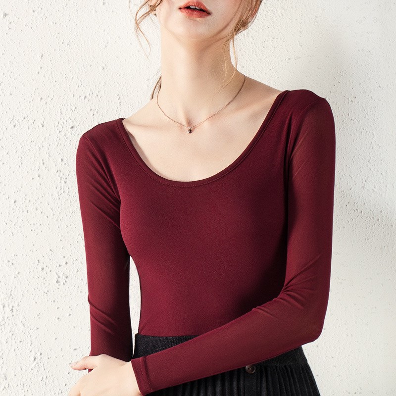 春夏舞蹈练功服拉丁舞上衣女成人新款中袖国标摩登交谊舞服装跳舞