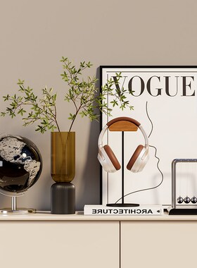 现代意式卧室书房客厅电视柜摆件高档简约样板间办公室壁龛装饰品