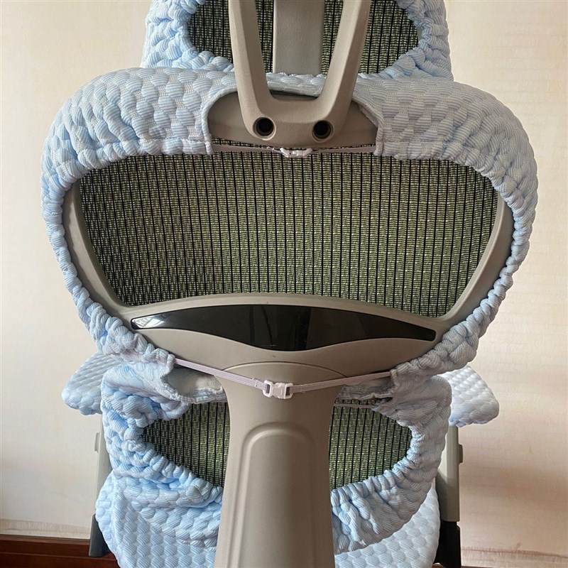 冰豆豆冰丝夏季凉爽感椅套适配保友优BE2代金豪Ergonor电脑椅套罩