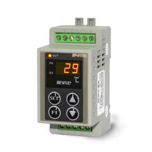碧河BF-D110A温控器导轨式数显温控仪制冷加热通用型温度控制器