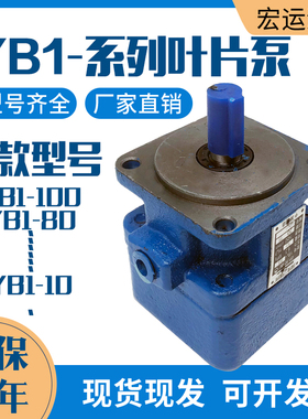 液压YB1叶片泵油泵YB1-6 YB1-10/16/4/20/25/40/50/80/100单双联