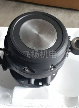 欧标油罐车配件铝合金卸油阀API下装口带视镜视油器泄油阀+密封圈