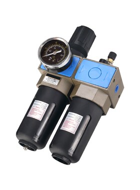 SHAKO新恭型气源处理器二联件UFR/L-02调压阀UR-03过滤器UF-04 UL