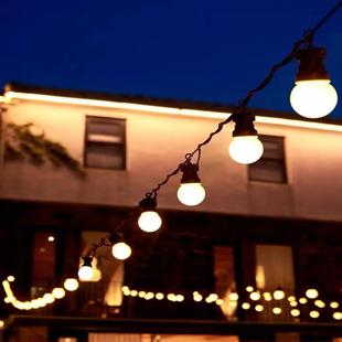 G50 饰灯 球泡灯led彩灯户外低压24v防水庭院跑马灯圣诞节日婚礼装