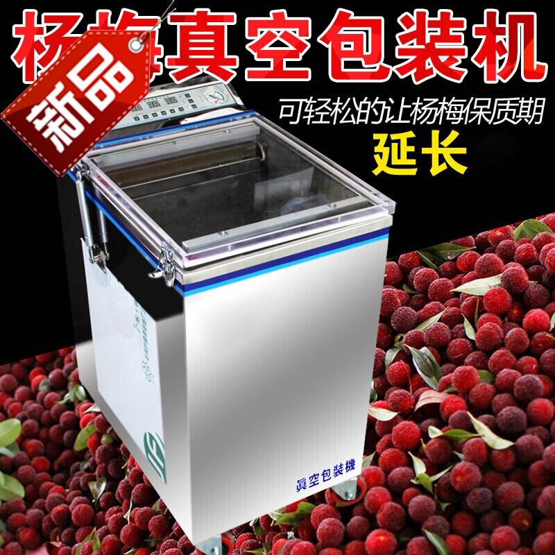 y 真空保鲜机杨k梅包机商用真空封口机全自动干湿两用包机 杨梅