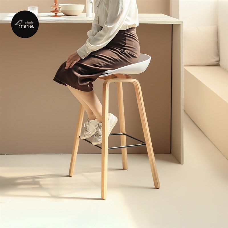 现代简约实木吧椅吧凳吧台椅酒吧椅高脚凳梯凳家用奶茶店欧式椅子,住宅家具,家用高脚椅,淘宝优惠券,粉丝福利购,淘宝优惠卷