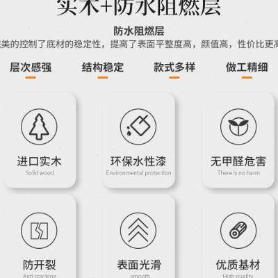 实木电视b背景墙线条边框装饰条烤漆E白色木条定制客厅造型平板木