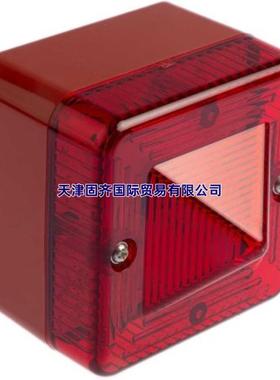 e2s L101XAC230BR/R 警示灯, 红色 230V交流, 氙灯泡, 闪光