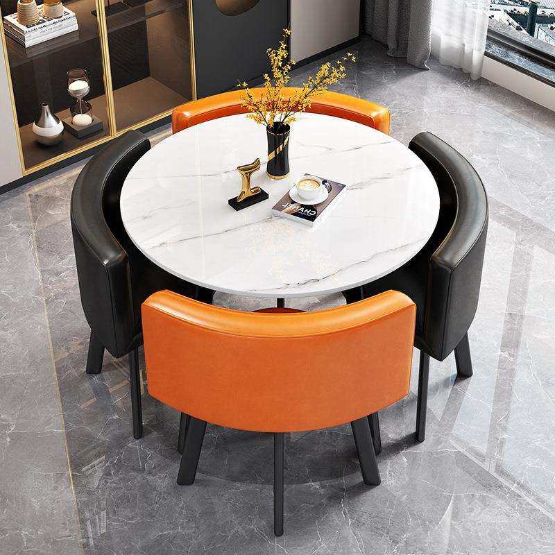 岩板接待洽谈桌椅组合店铺会客桌椅办公室休闲小圆桌餐桌岩板家具,鲜花速递/花卉仿真/绿植园艺,割草机/草坪机,淘宝优惠券,粉丝福利购,淘宝优惠卷
