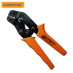 LODESTAR/乐达 L214193 棘轮式绝缘端子压线钳 0.5-6mm 压接钳