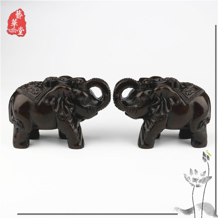 爆款 精品富贵 如意象摆件 越南非洲黑檀沉香木质工艺品厂家直