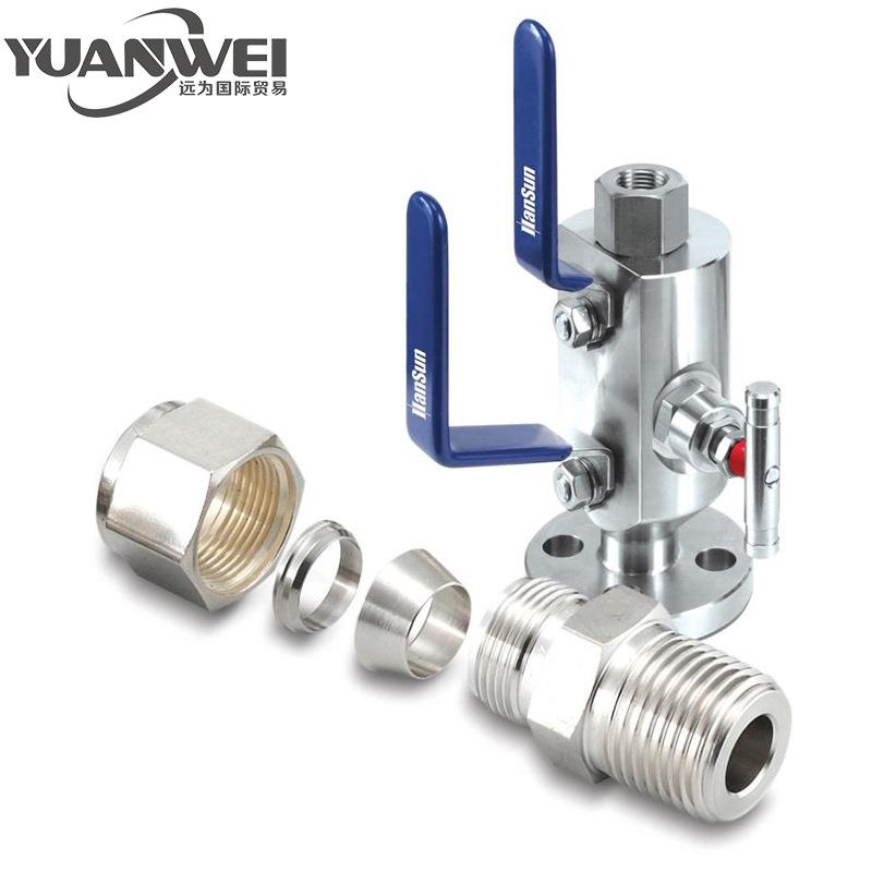 S-LOK仪表快速接头SQCT1B-S-4T-S6（世伟洛克SS-QC4-B-400）