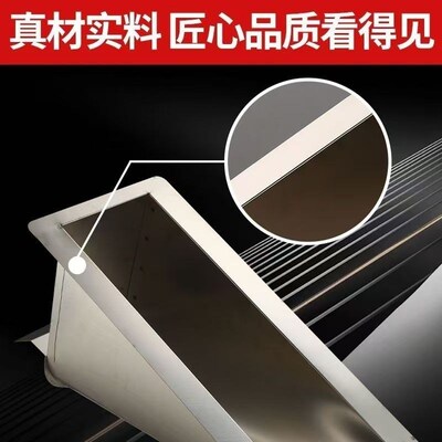 定制农村旱厕蹲便器旱厕改造排水不锈钢防臭茅坑便池蹲坑厕所大便