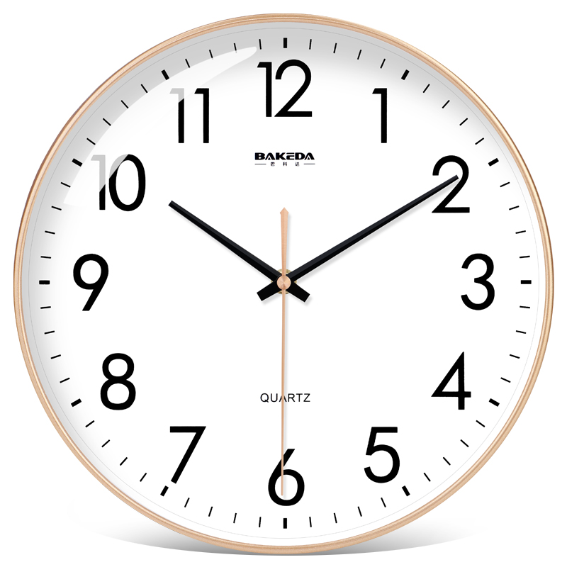 巴科达挂钟客厅钟表简约q北欧时尚家用时钟挂表现代创意个性石英