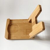 架子免打孔新款 储物架实用楠竹锅盖架 厨房置物架家居竹制多功能