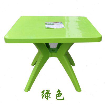 插户外组合方桌大烧烤档加厚桌子供应家厂桌椅圆桌沙滩伞塑料排