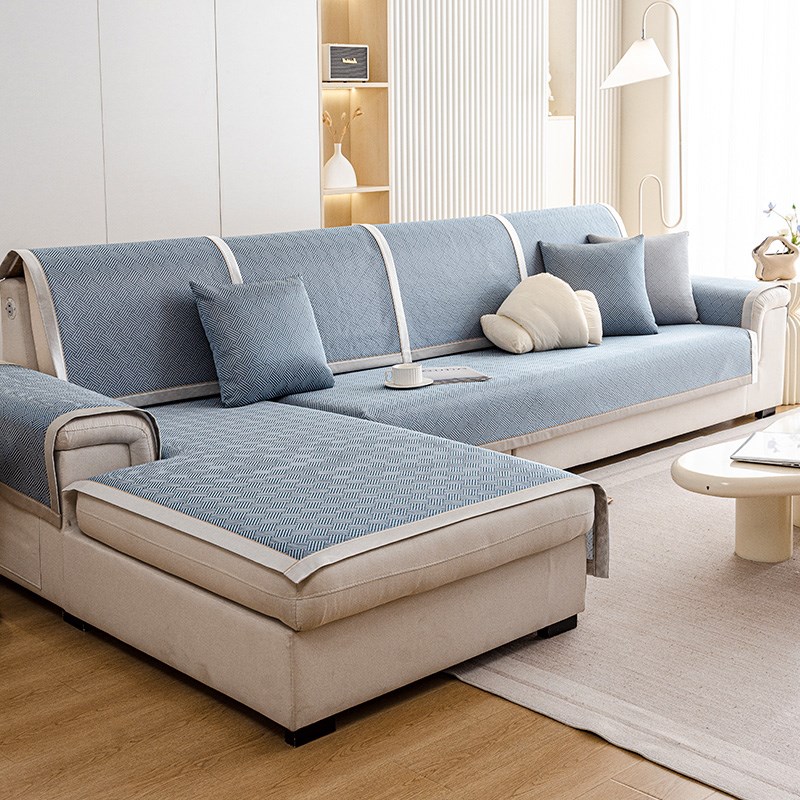 真皮轻奢沙发垫固定防滑专用坐垫z子三座一贵妃沙发套2025夏季新