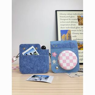 服饰拍立得包斜跨MINI12收纳包MINI40包通用数码防摔牛仔甜心包