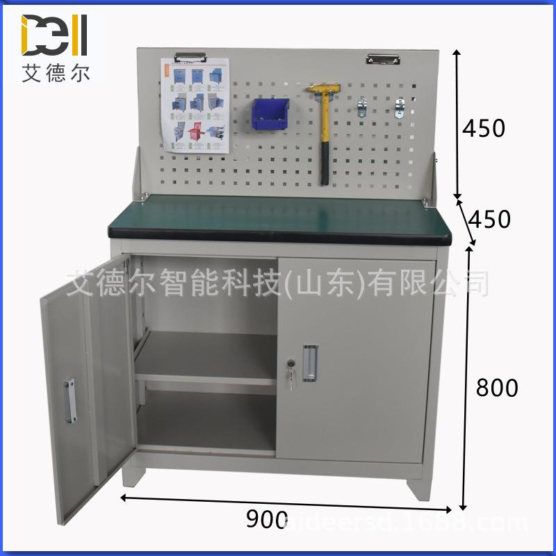 滕州艾德尔 车间加厚铁皮工具柜车铣机床工具箱柜 底部配八字脚