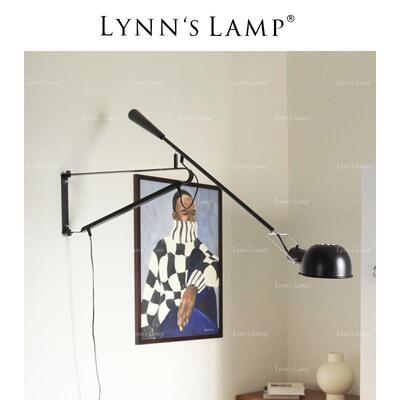 Lynn's立意 意大利极简flos壁灯 长臂设计师工业风客厅卧室摇臂灯