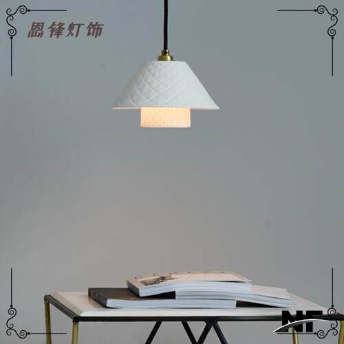 设计师OriginalBTC卧室床头陶瓷吊灯北欧简约餐厅吧台书房过道灯