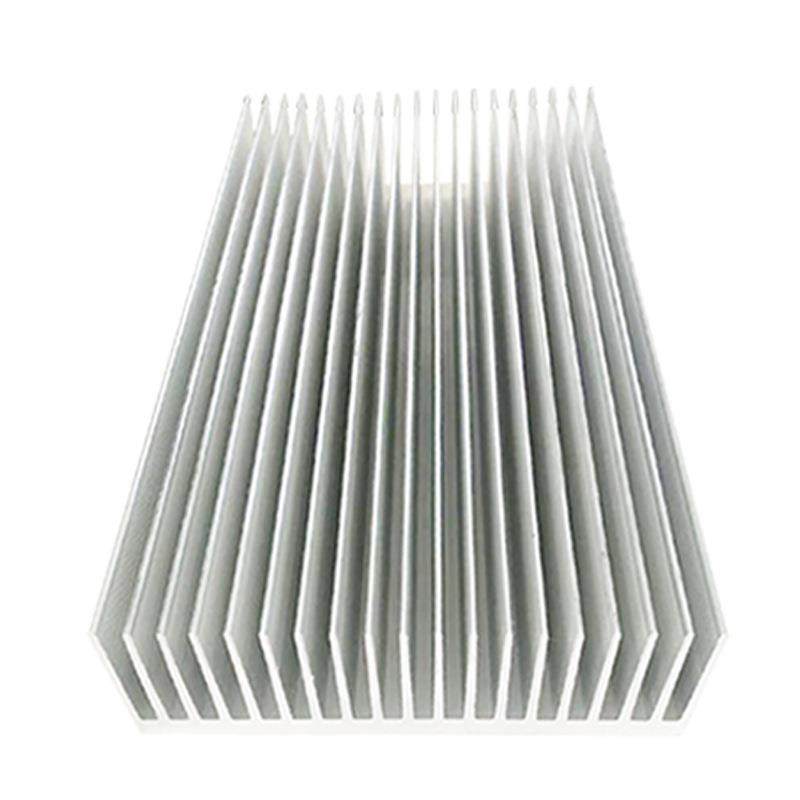 电子散热器铝型材散热片宽125mm高125mm长度任意铝合金散热可控硅