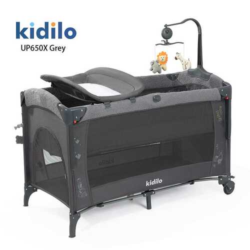 kidilo折叠婴儿床拼接大床多功能新生bb便携可移动宝宝床跨境