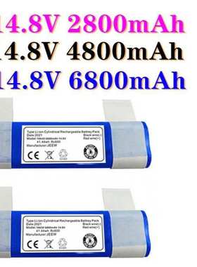 2022新款Echte 14,8 V 6800Mah 18650锂电池Für Ilife V 3s Pro