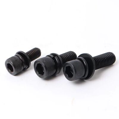 12.9级内六角螺丝M5M6M8M10M12x20x25x30x35x40x45x50平弹垫组合