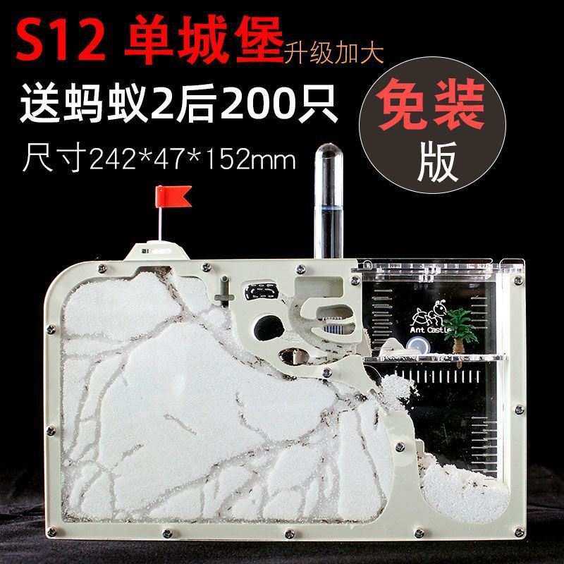 蚂蚁生态箱蚂蚁工坊巢穴蚁巢蚂蚁窝屋蚂蚁大型巢蚂蚁城堡学生
