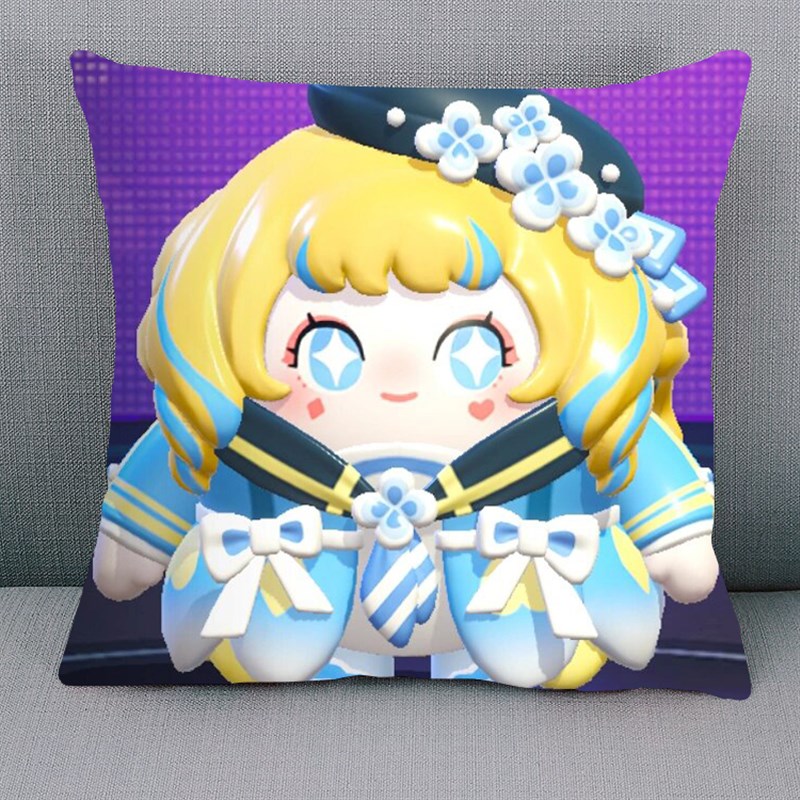 蛋仔派对抱d枕雪怪瓦图鲁沙发客厅靠枕床头汽车抱枕套男生睡觉枕