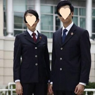 普法模拟服装 法官服律师袍陪审员等中小学生法庭表Z演服检察男