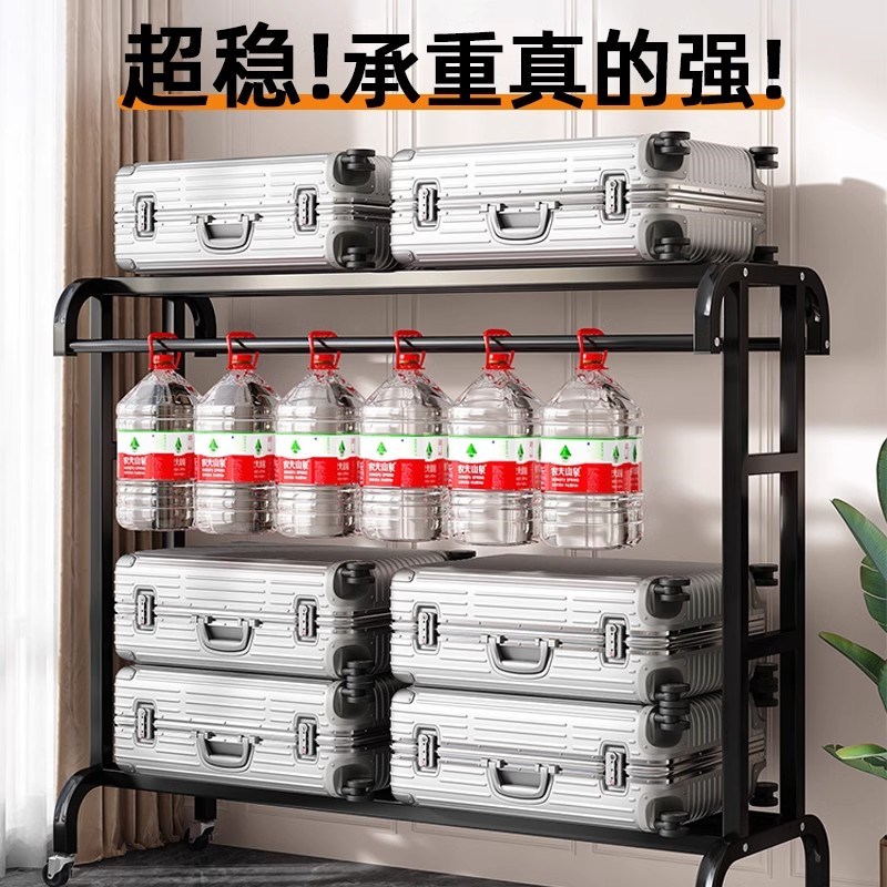 衣帽架挂衣架家用落地卧室移动晾衣架室I内衣帽架现代简约置物架