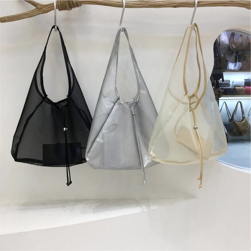 小脏柜 网纱包透明轻便单肩大包时尚收纳袋大容量挎包潮流腋下包,箱包皮具/热销女包/男包,托特包,淘宝优惠券,粉丝福利购,淘宝优惠卷