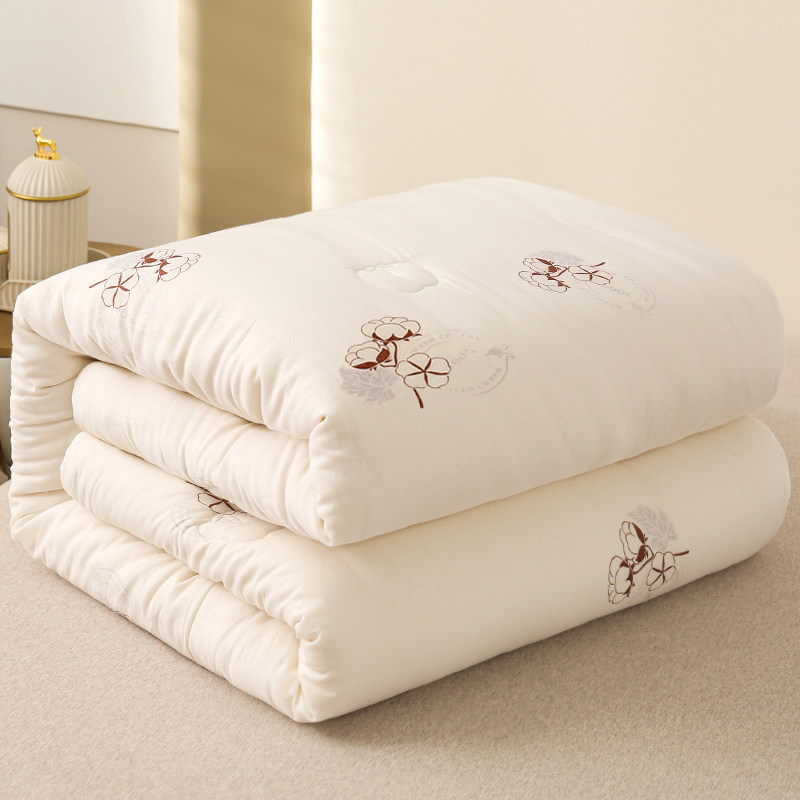 新疆纯棉花被子冬被加厚保暖冬季棉被春秋棉絮10斤8全棉被芯单人6,床上用品,棉花被,淘宝优惠券,粉丝福利购,淘宝优惠卷