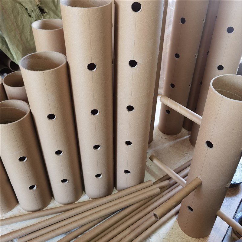 纸管圆筒花架儿童玩具