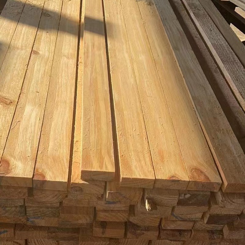 新款新款木方松木条实木材料木条子隔断龙骨扁条木方条子原木建筑
