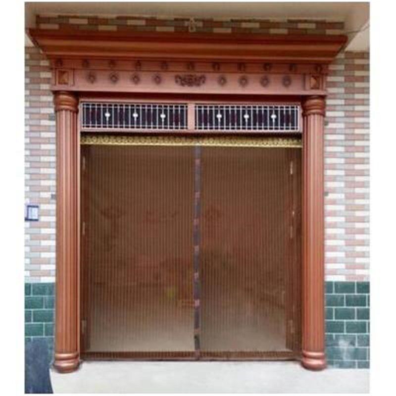 纱窗门帘磁性防蚊吸铁石车库防蚊门帘 加高白色网红门帘免打孔